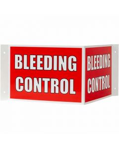 3-Way Bleeding Control Sign