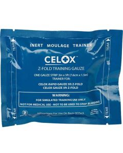 CELOX Z-FOLD HEMOSTATIC BANDAGE - TRAINER