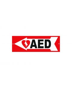 AED Sign – Left Arrow dac-232 MyAED