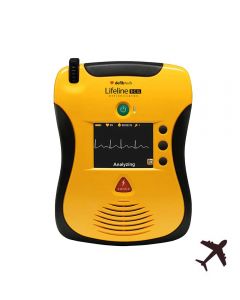 Defibtech Lifeline ECG Aviation Front View AED MyAED