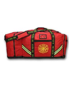 Premium 3XL Turnout Gear Bag w/ Helmet Compartment, Jumpsuit Compartment, Reinforced Bottom & Triple Trim Reflective