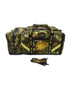 Premium Camouflage 3XL Firefighter Step-In Gear Bag with Helmet Compartment