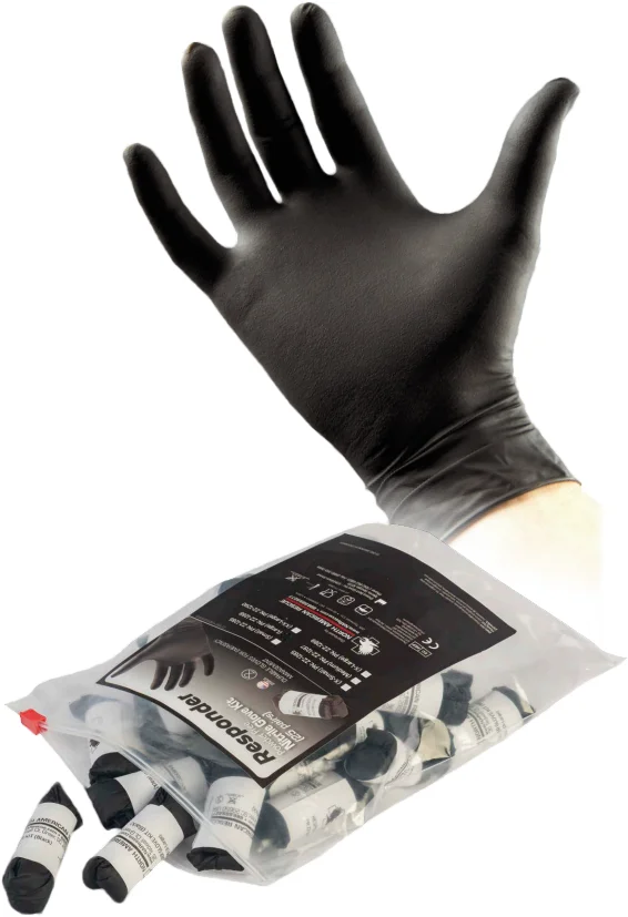 Black Responder Gloves - Large