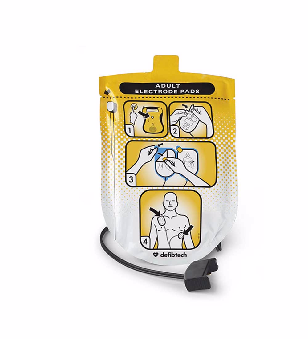 Defibtech Lifeline AED Adult Electrode Pads DDP-100